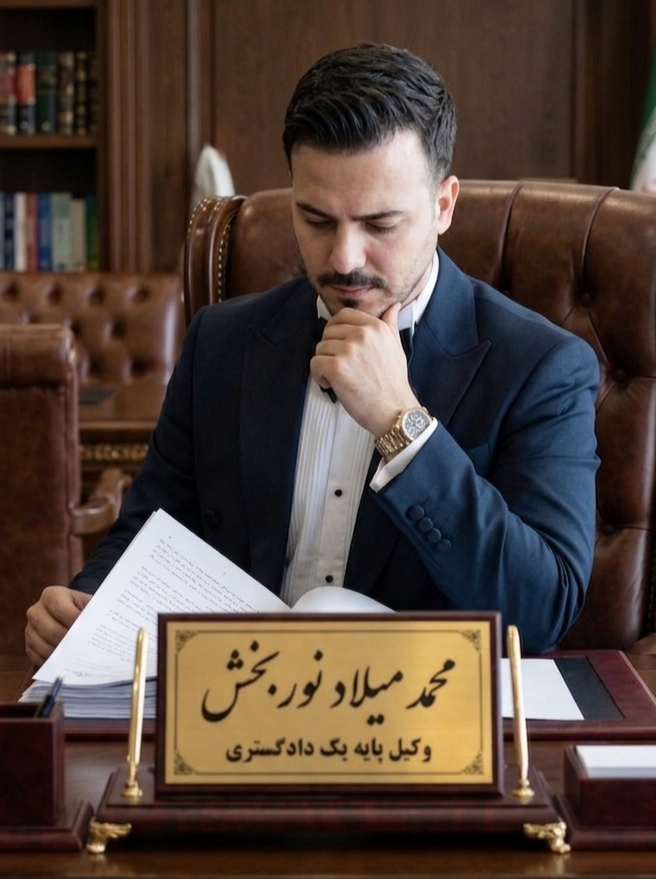 محمد میلاد نوربخش - وکیل پایه یک دادگستری