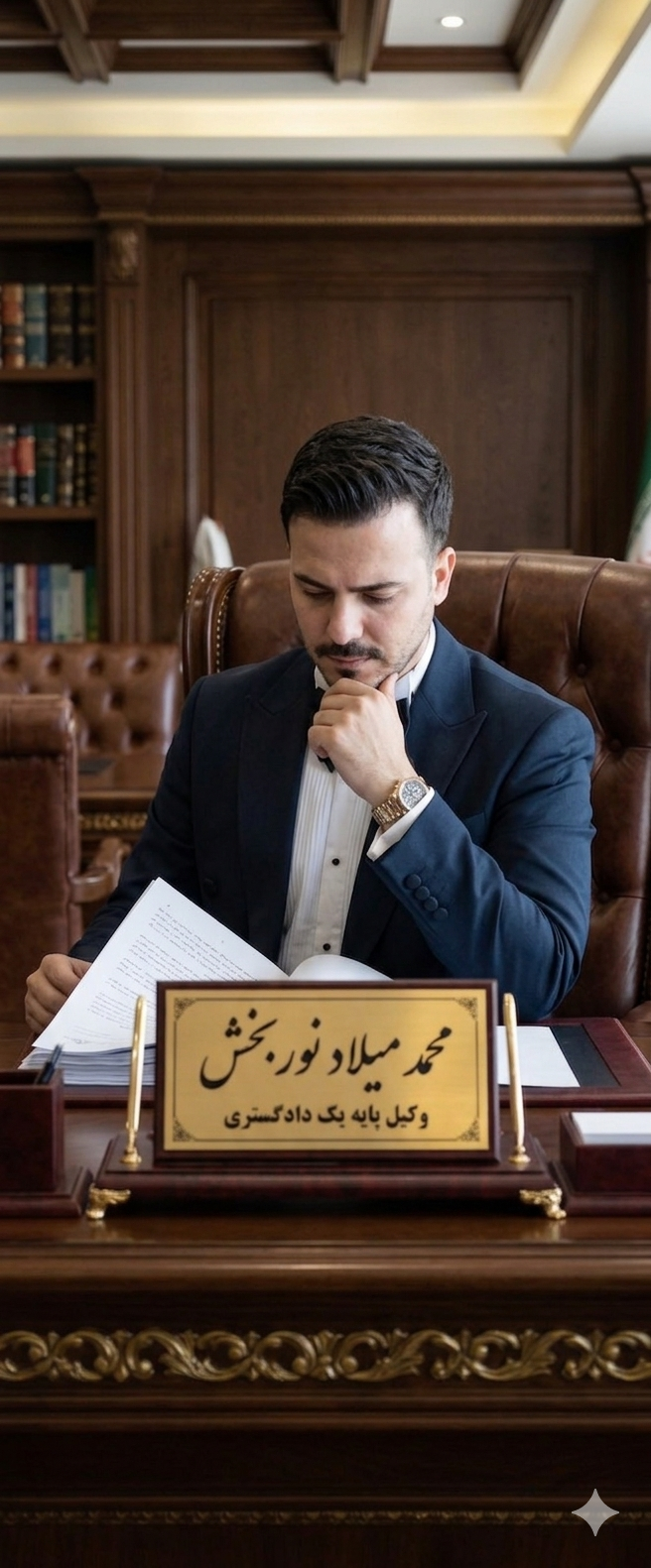 محمد میلاد نوربخش - وکیل پایه یک دادگستری